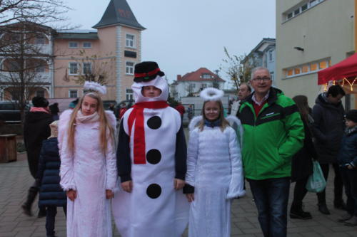 Schneemann, Engel und Bürgermeister 